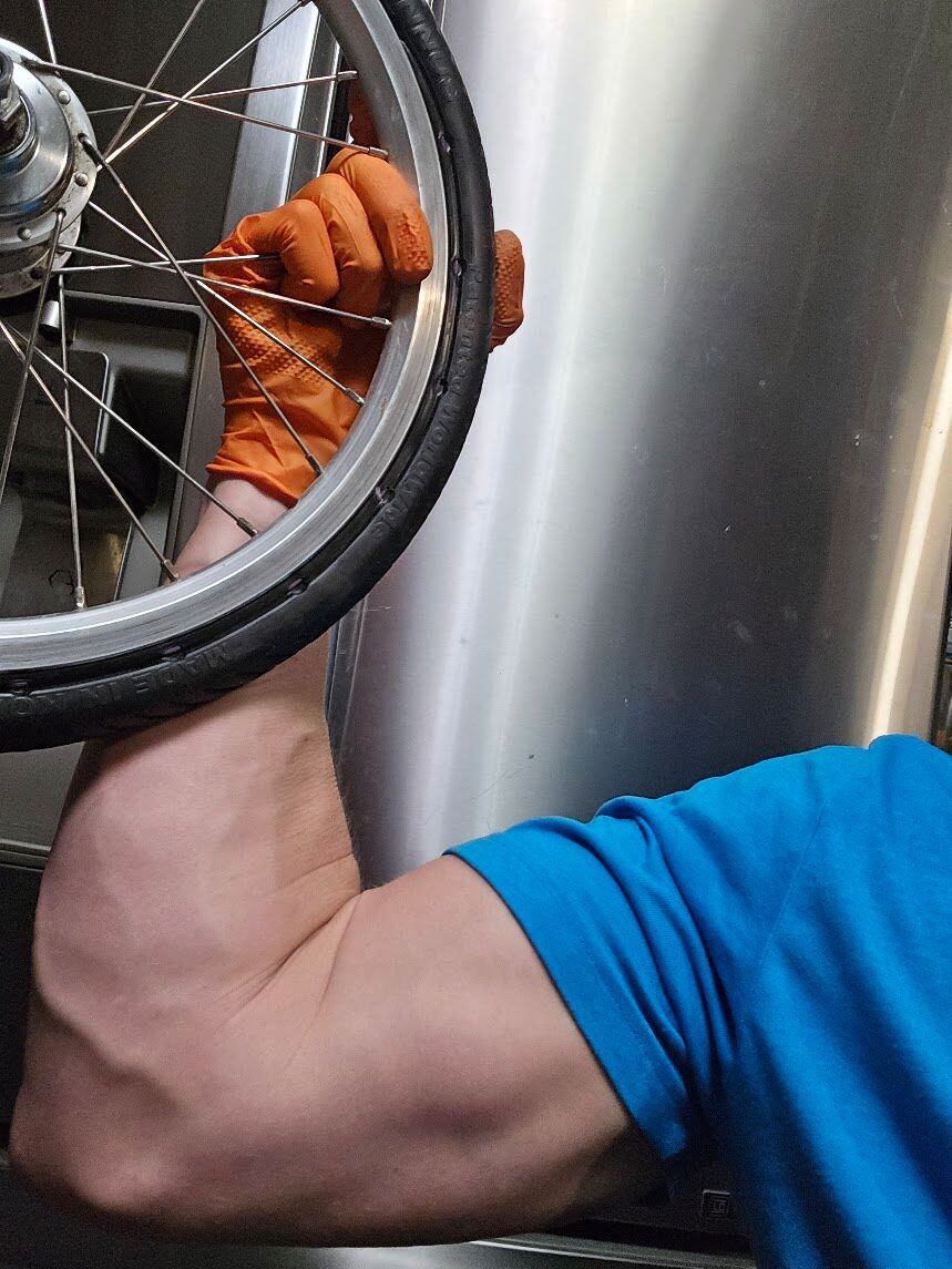 Bicycle chain maintenance